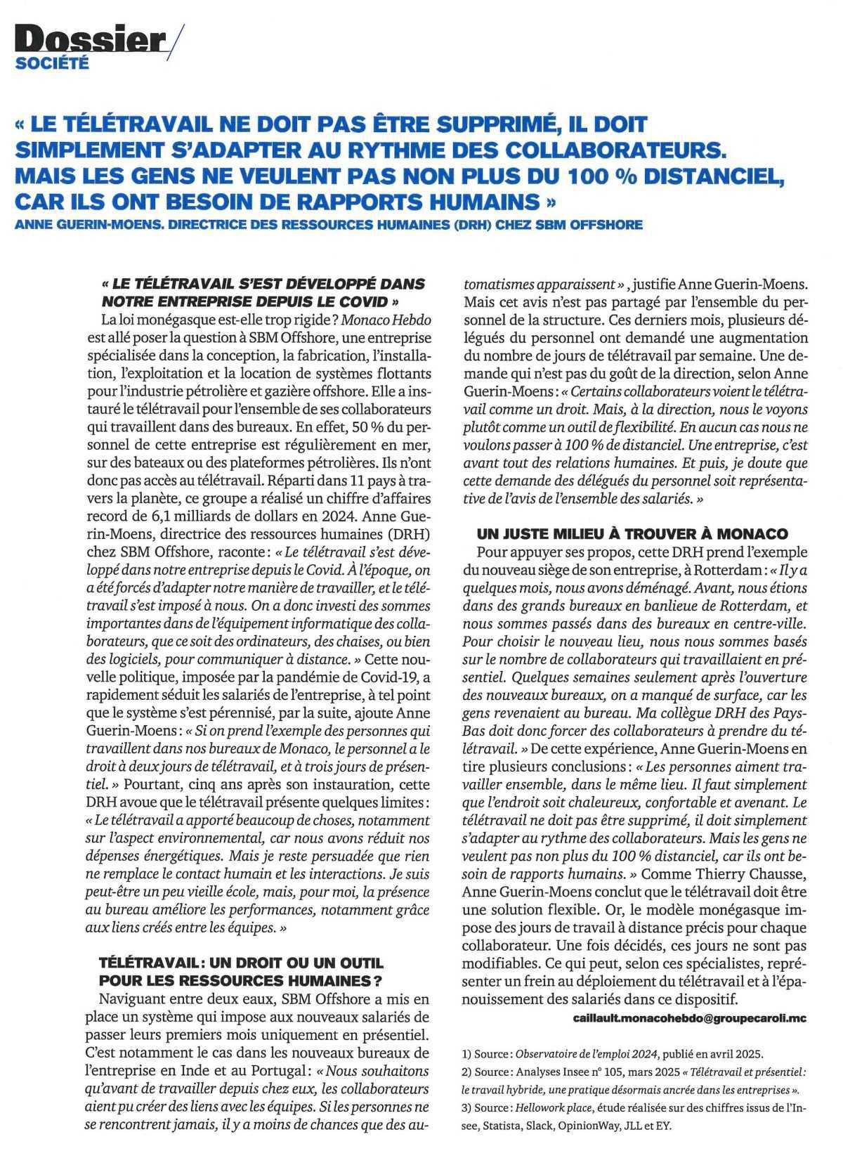 Télétravail: Voie de sortie ou illusion, face aux embouteillages ?