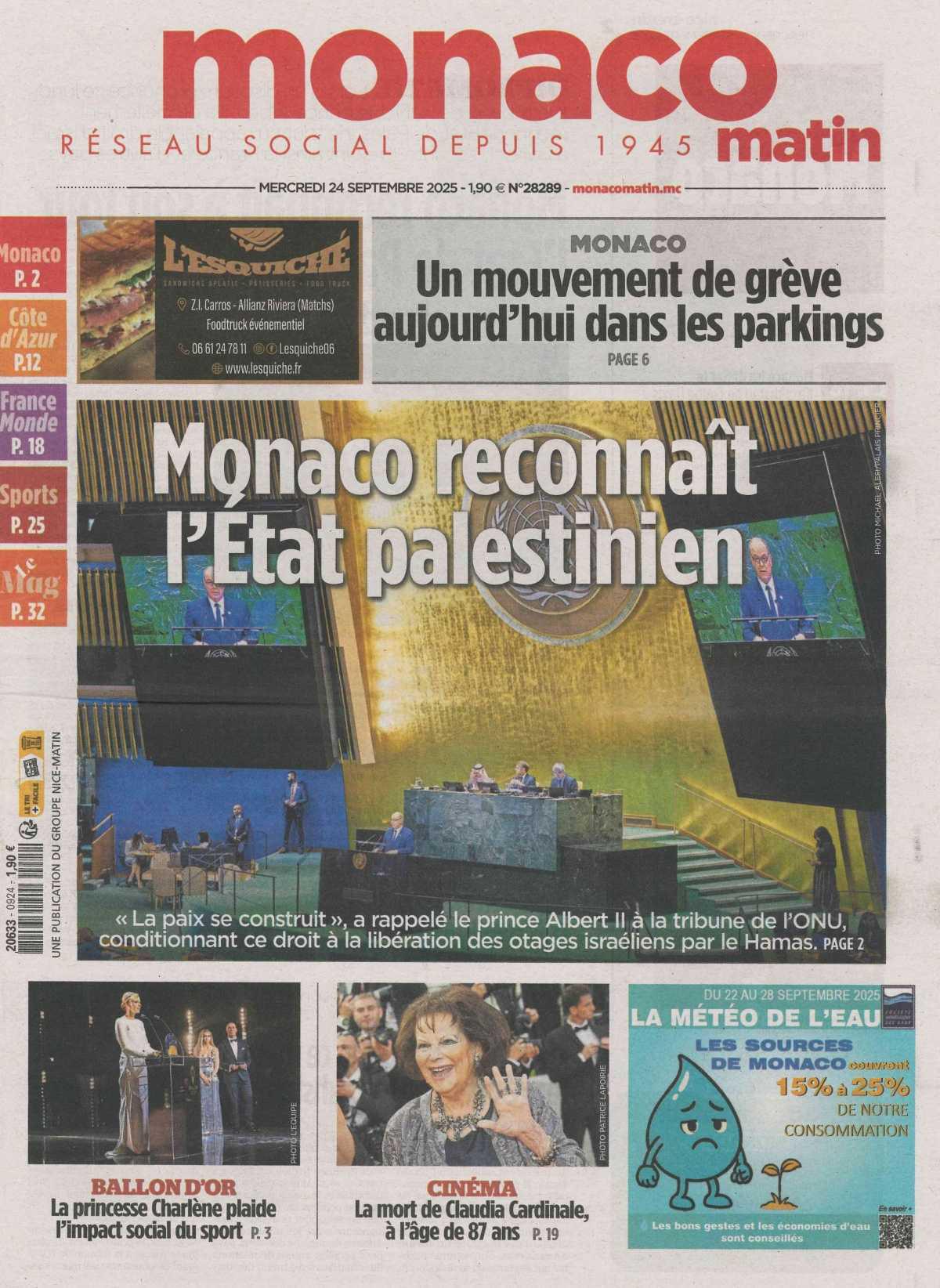 Un mouvement de grève aujourd'hui dans les parkings 