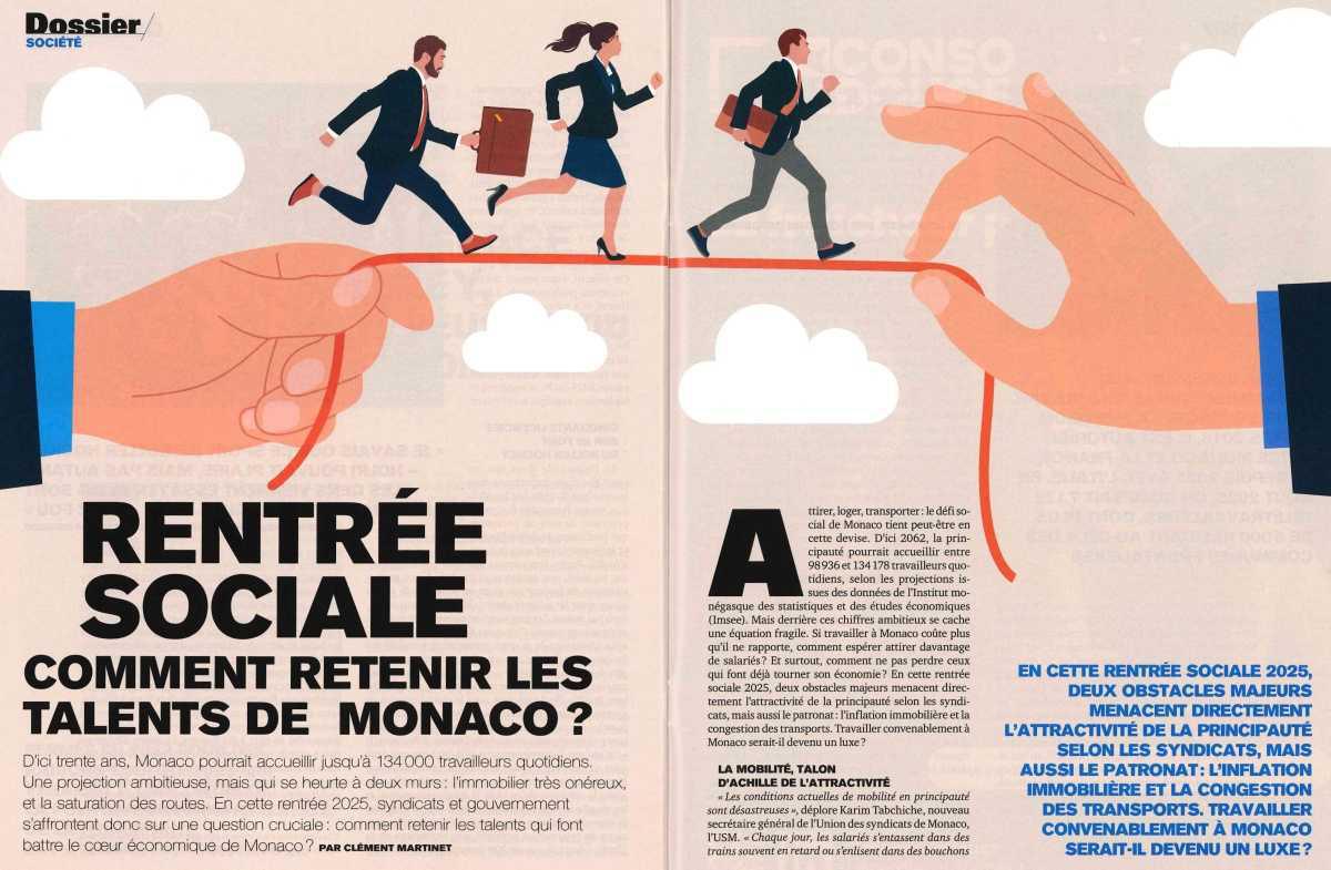 RENTRÉE SOCIALE Comment retenir les talents de Monaco ?