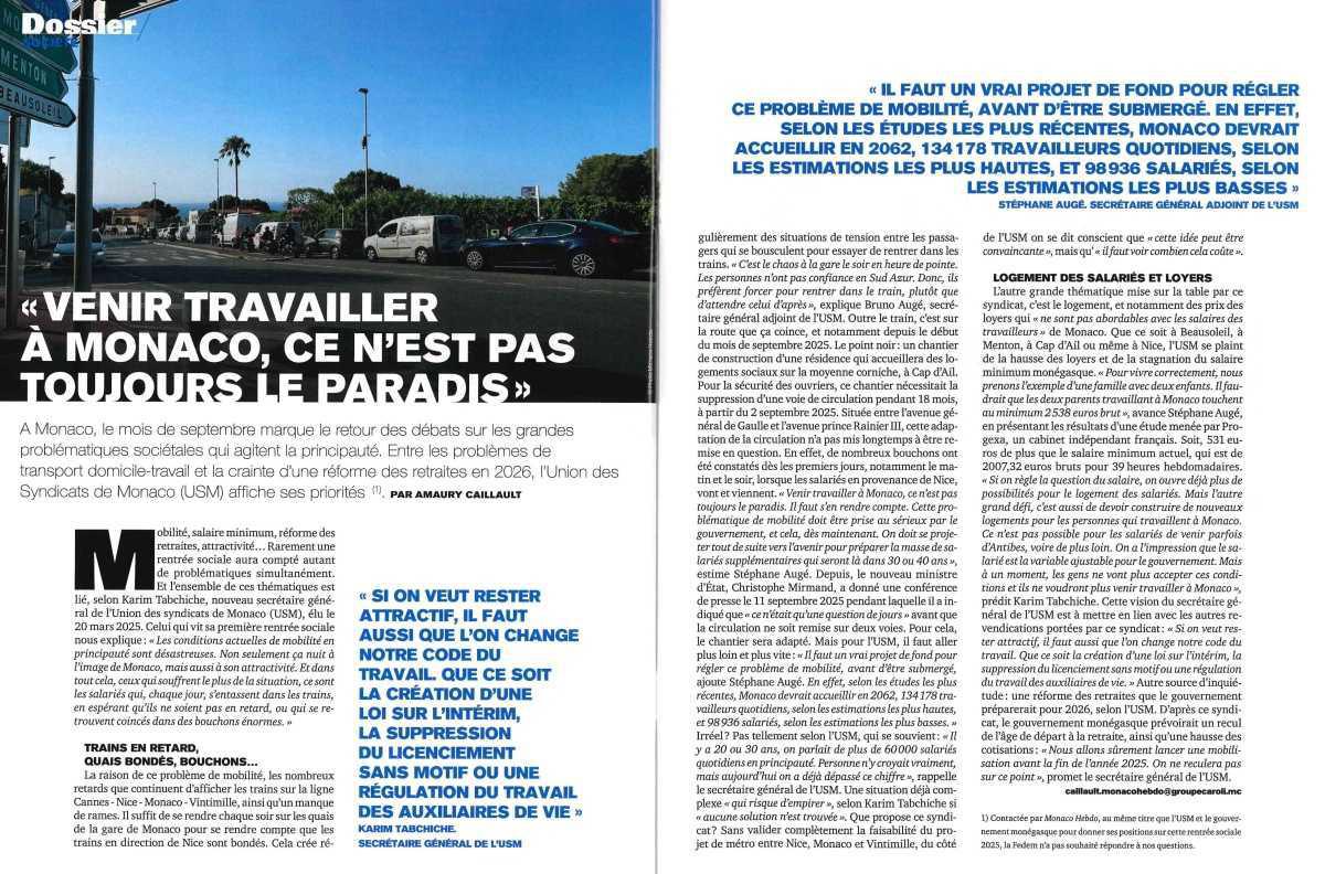RENTRÉE SOCIALE Comment retenir les talents de Monaco ?