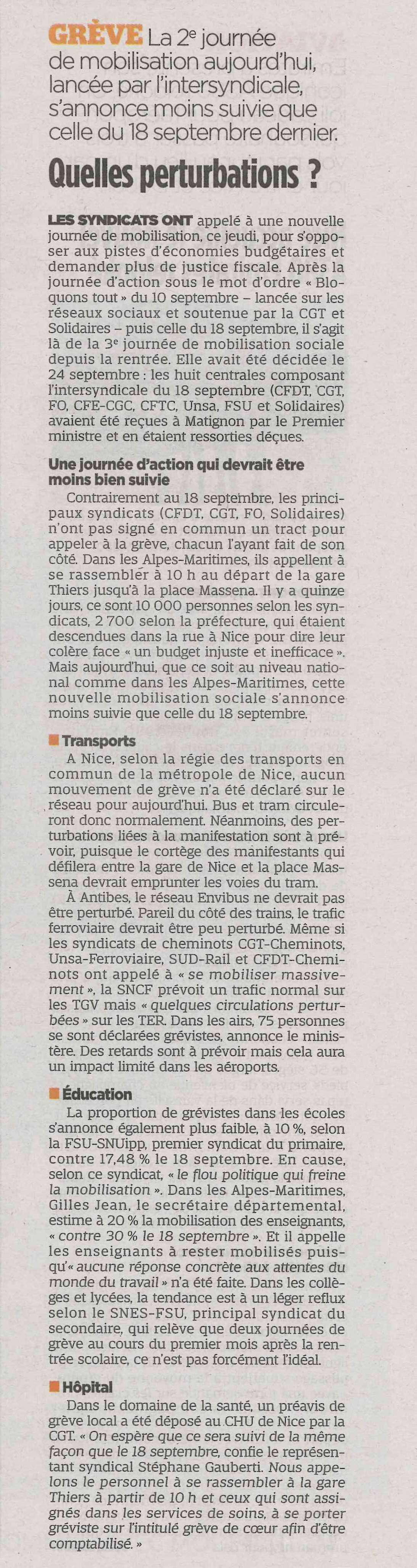 Grève : Quelles perturbations ?
