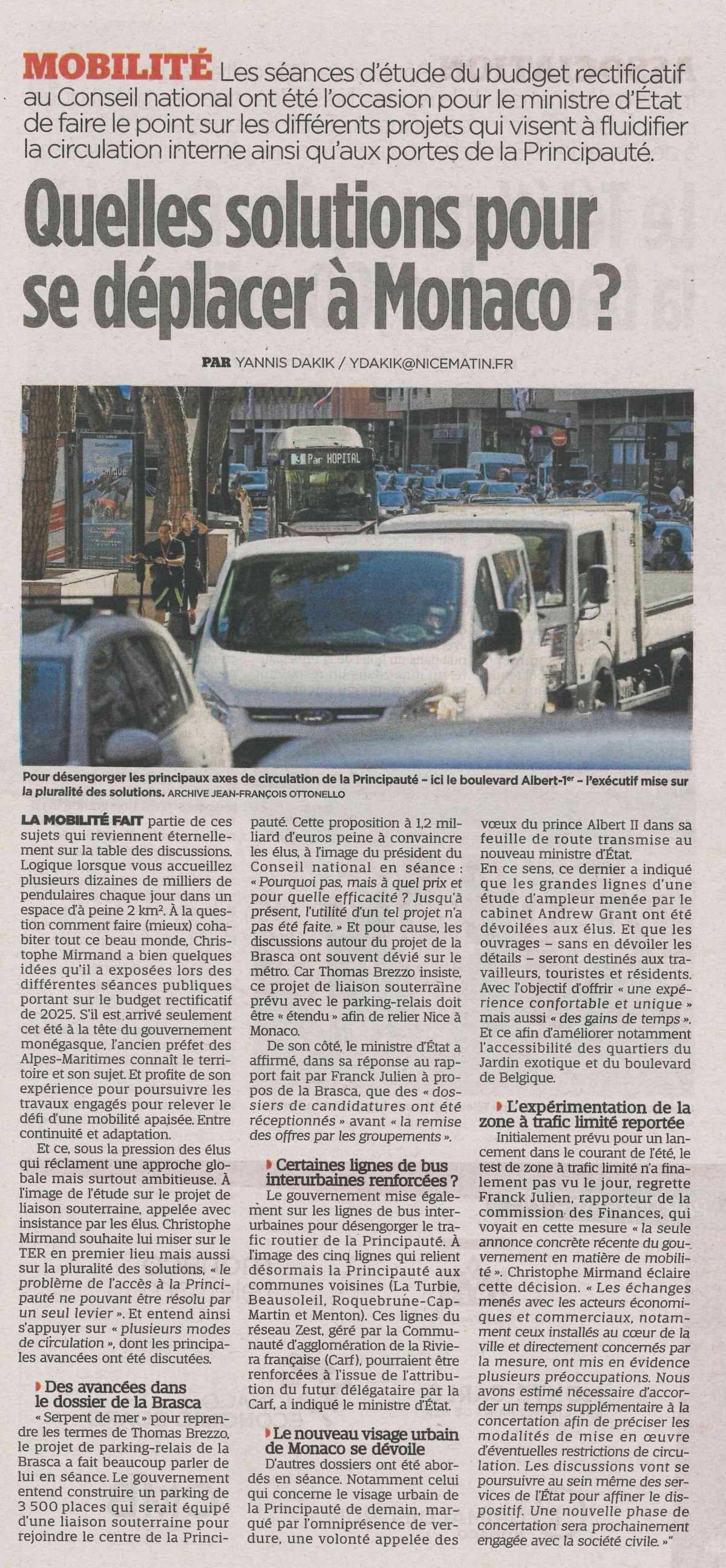  Quelles solutions pour se déplacer à Monaco ?
