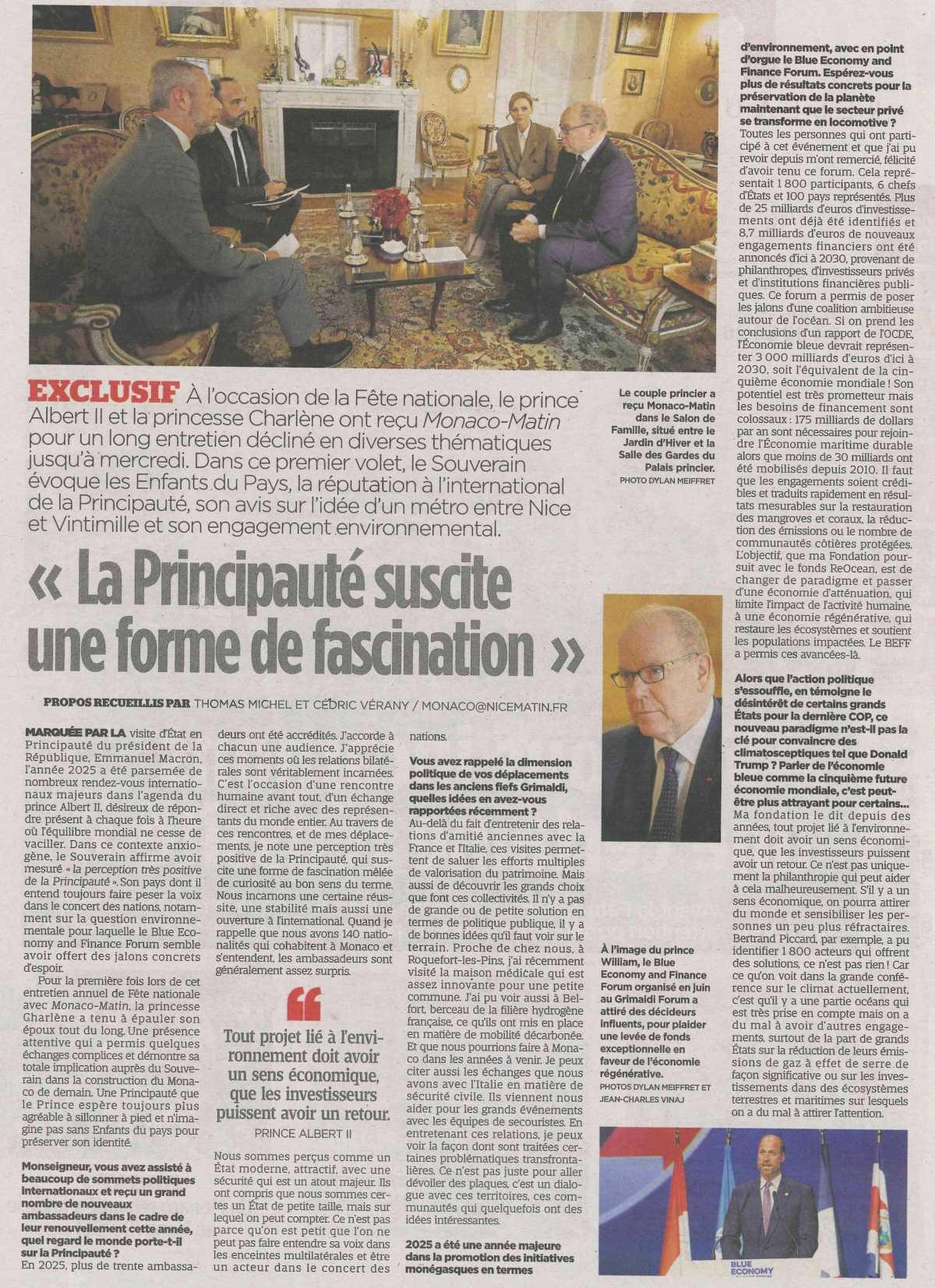  "La Principauté suscite une forme de fascination"