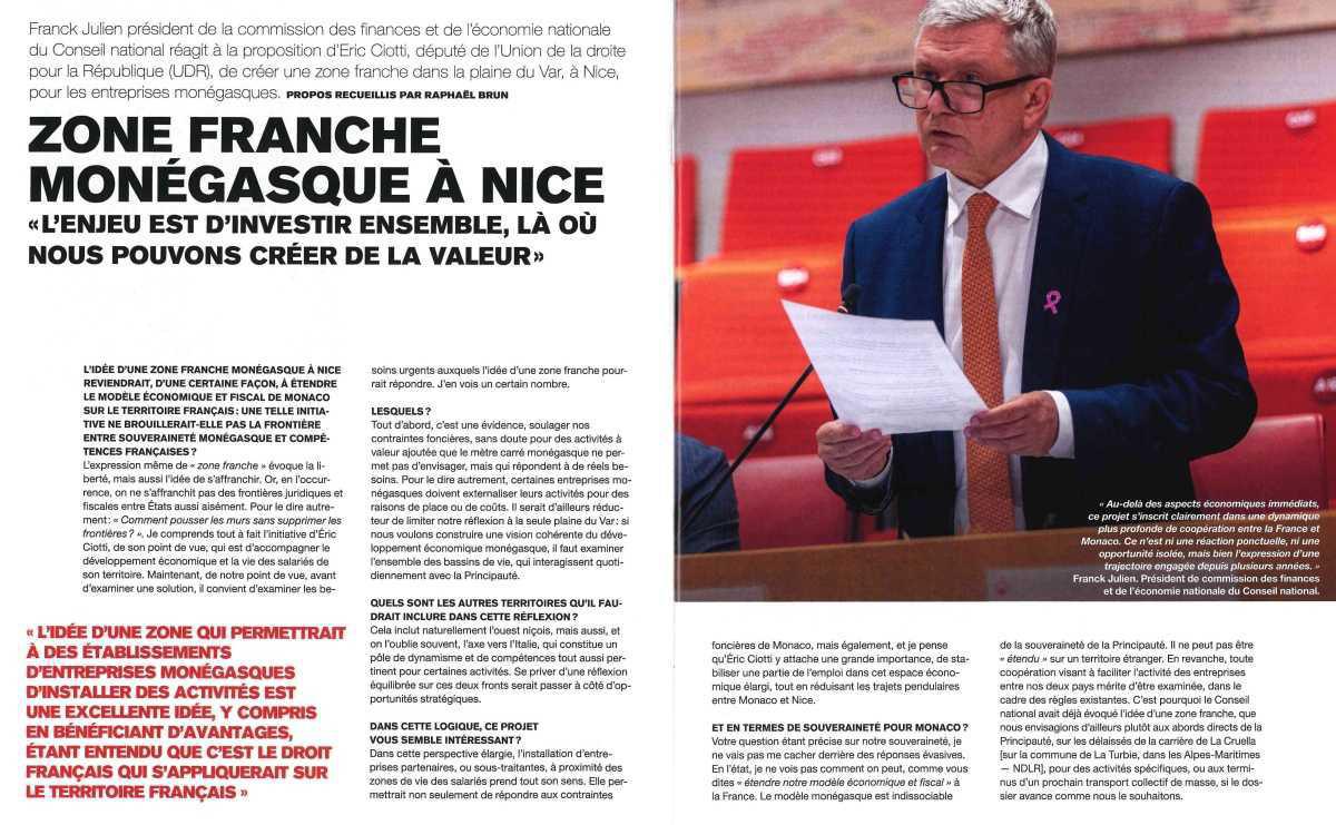 Zone Franche Monégasque à Nice