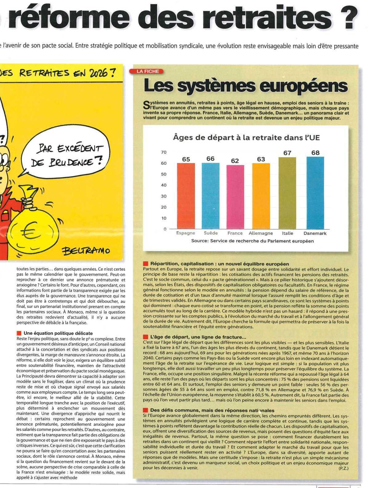 Retraite Système à réviser ?