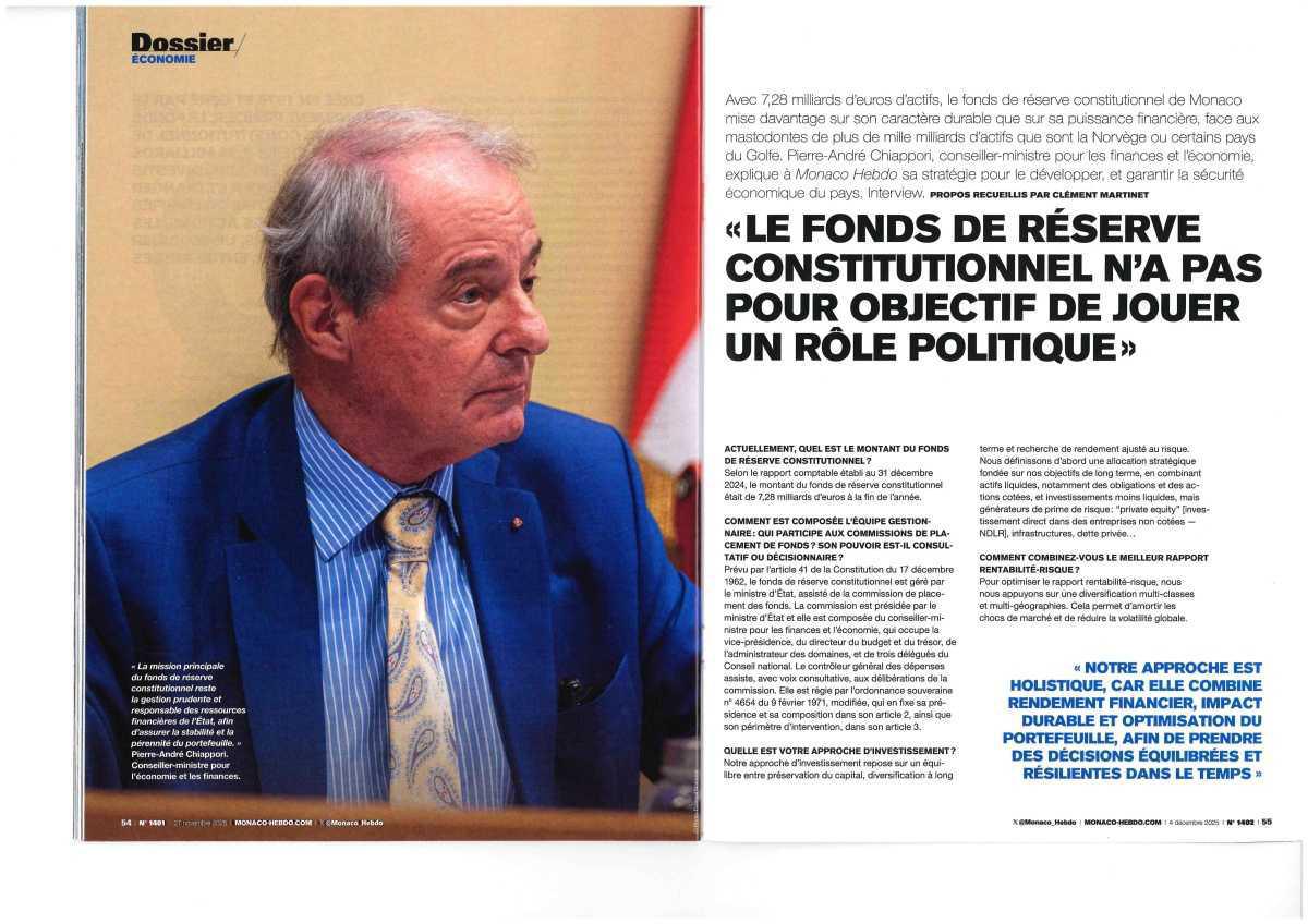  Monaco "Petit Prince" des fonds souverains: 7,28 milliards pour peser dans le monde