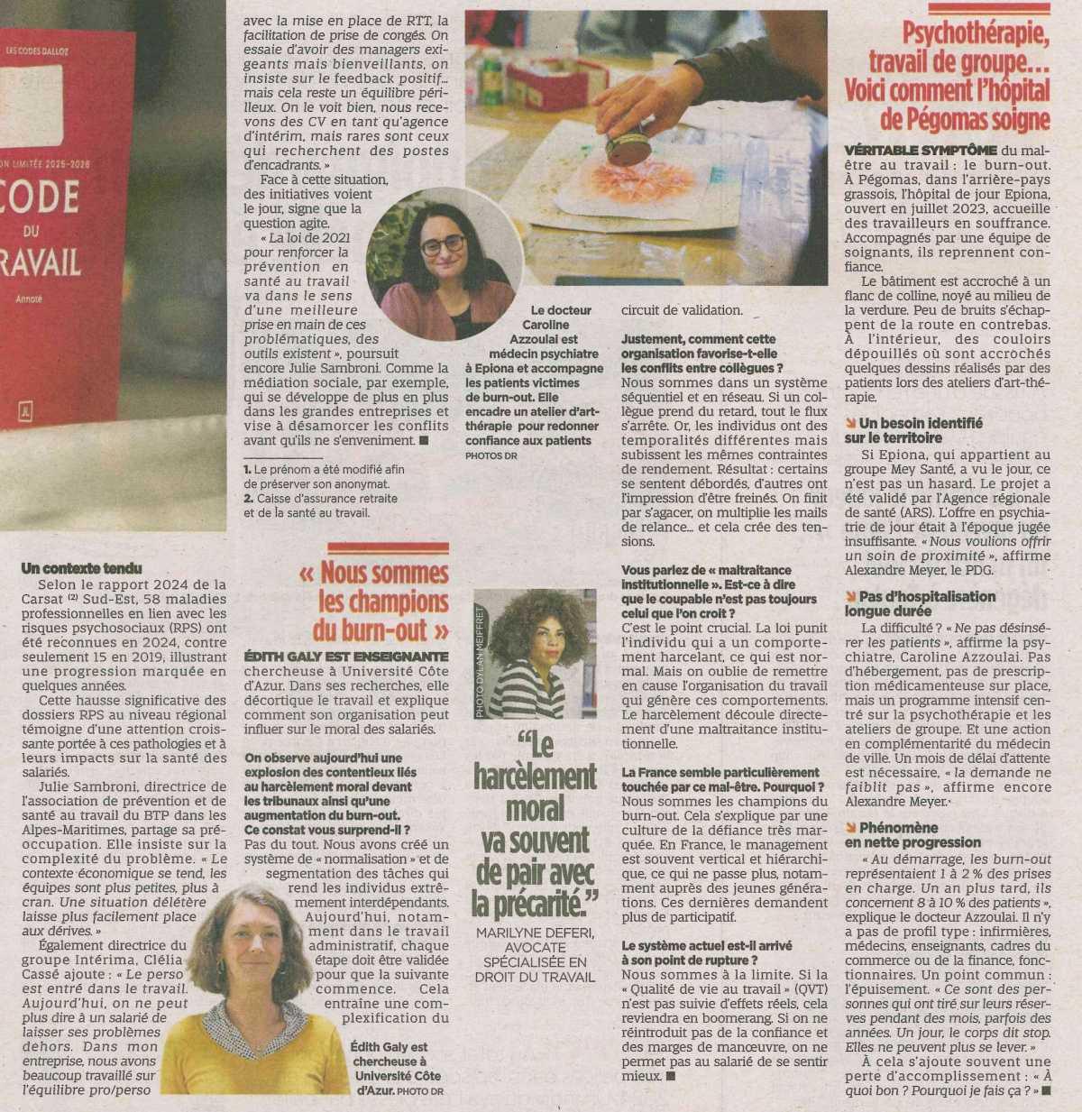  Le monde du travail est-il à bout de souffle ?