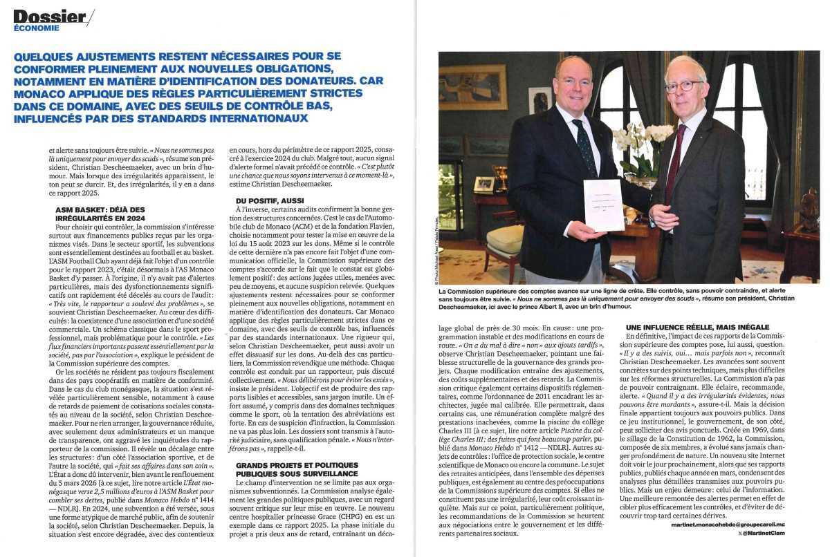 Commission supérieure des comptes: Que dit le rapport ?