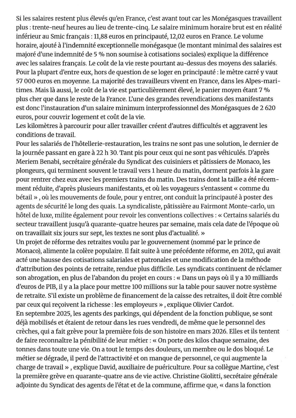 À Monaco, Grand Prix de la colère sociale 