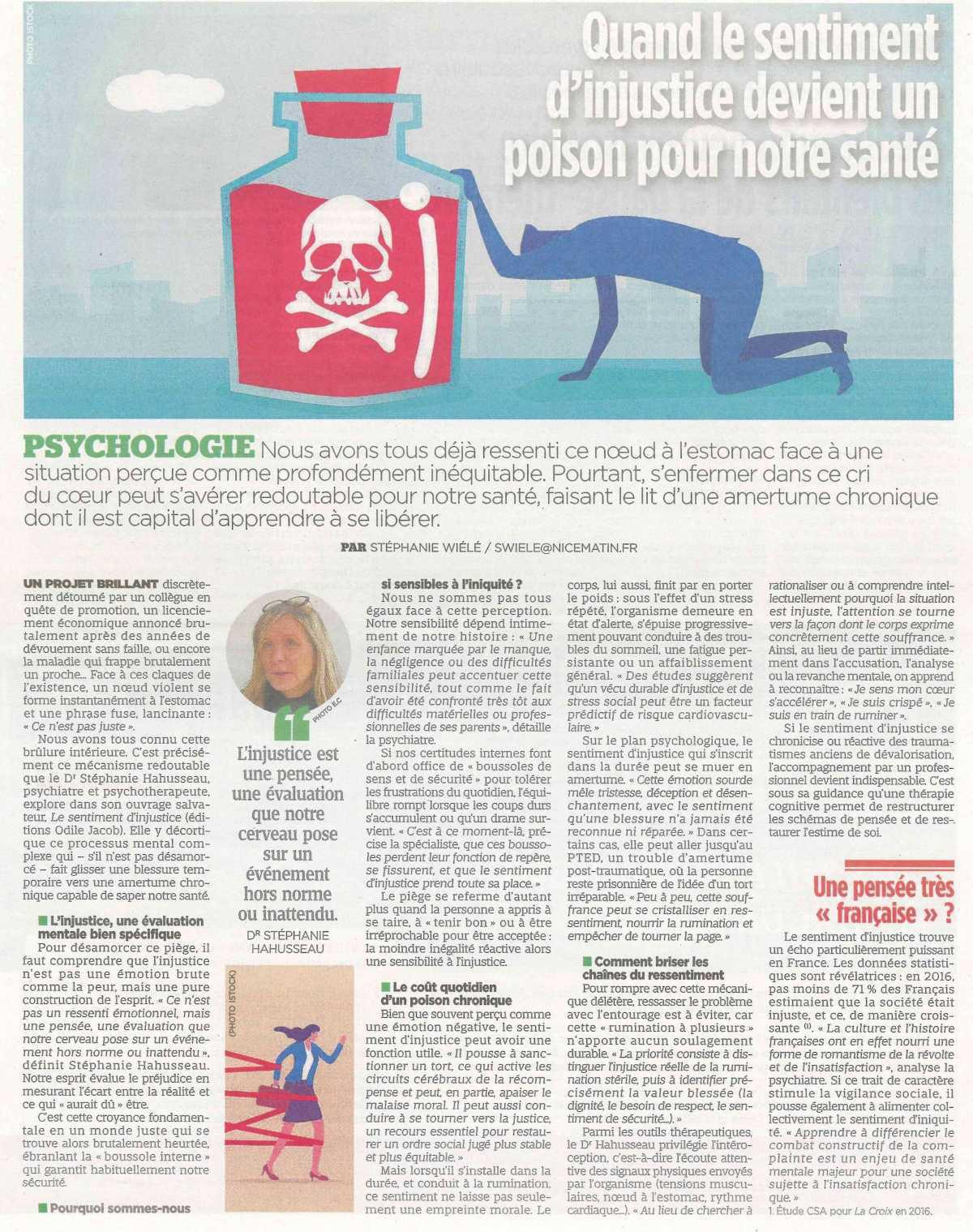 Quand le sentiment d'injustice devient un poison pour notre santé