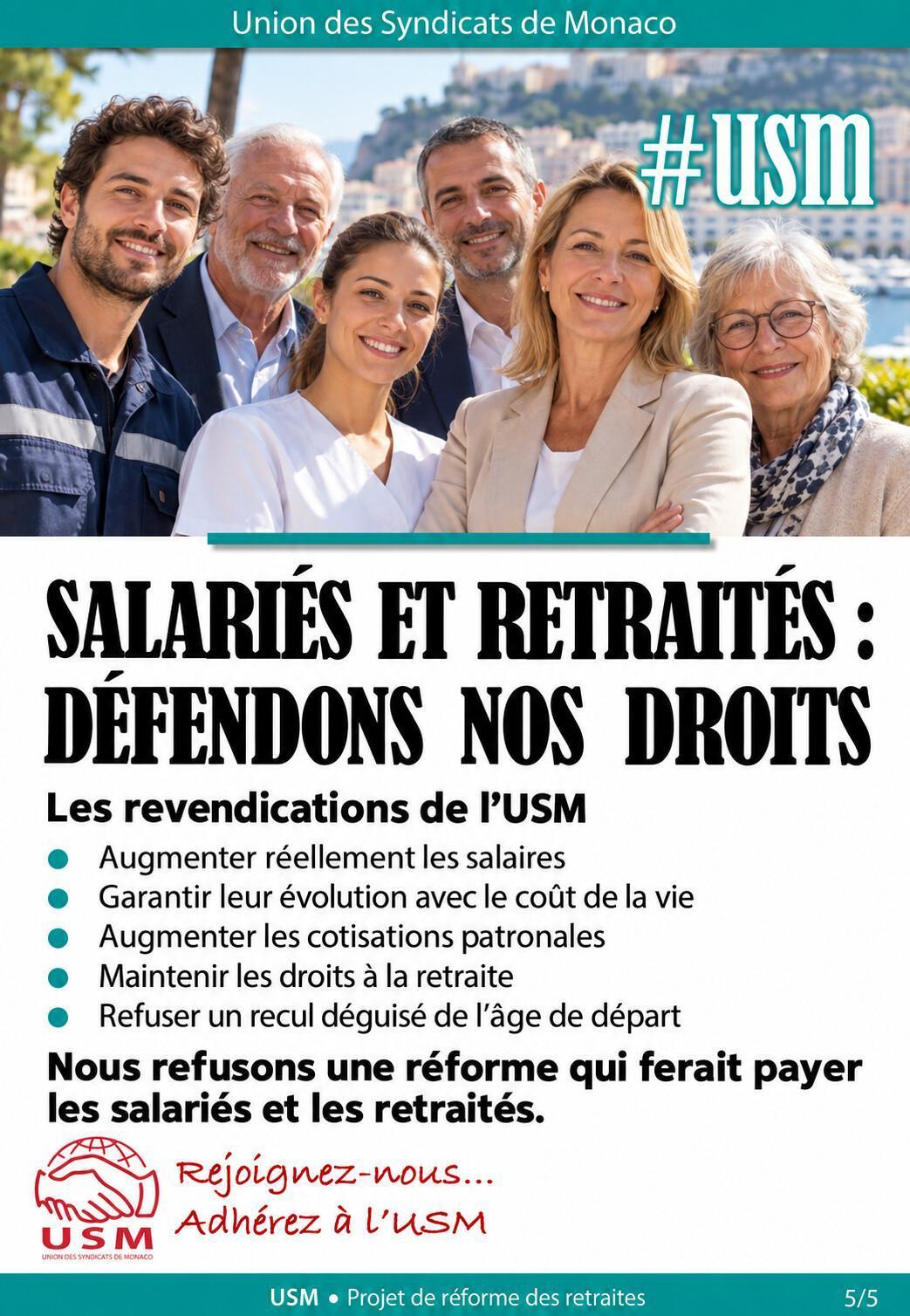 Rassemblement USM – mardi 20 octobre à 8h30