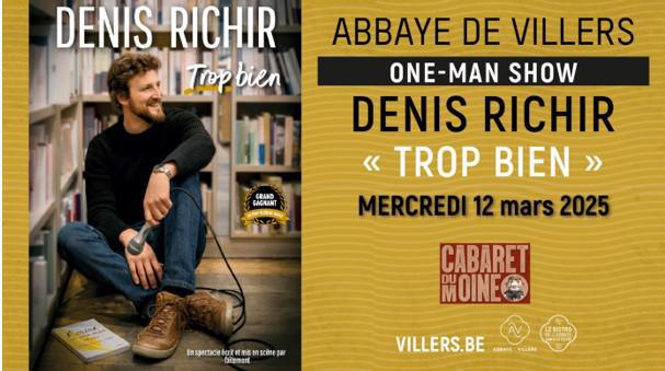 Denis Richir : L’humoriste qui manie l’humilité avec brio