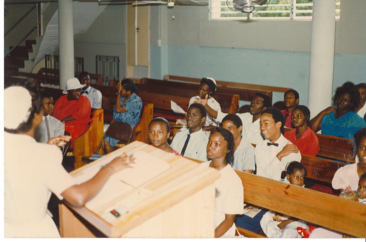 Youth Sunday School Class 1988