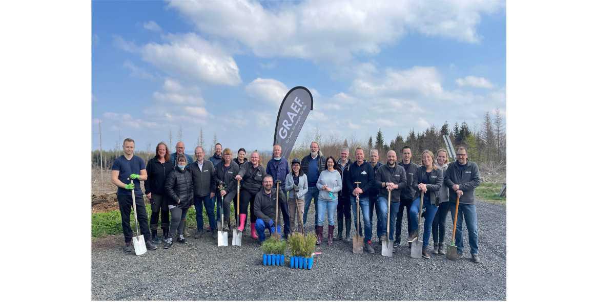 GRAEF feiert Pflanzung des 300.000. Baumes der Non-Profit-Organisation „WaldLokal“