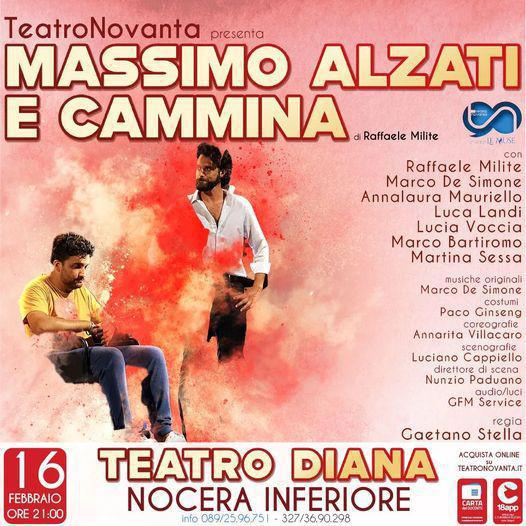 Sipari Aperti "Massimo alzati e cammina" - inizio ore 21:00