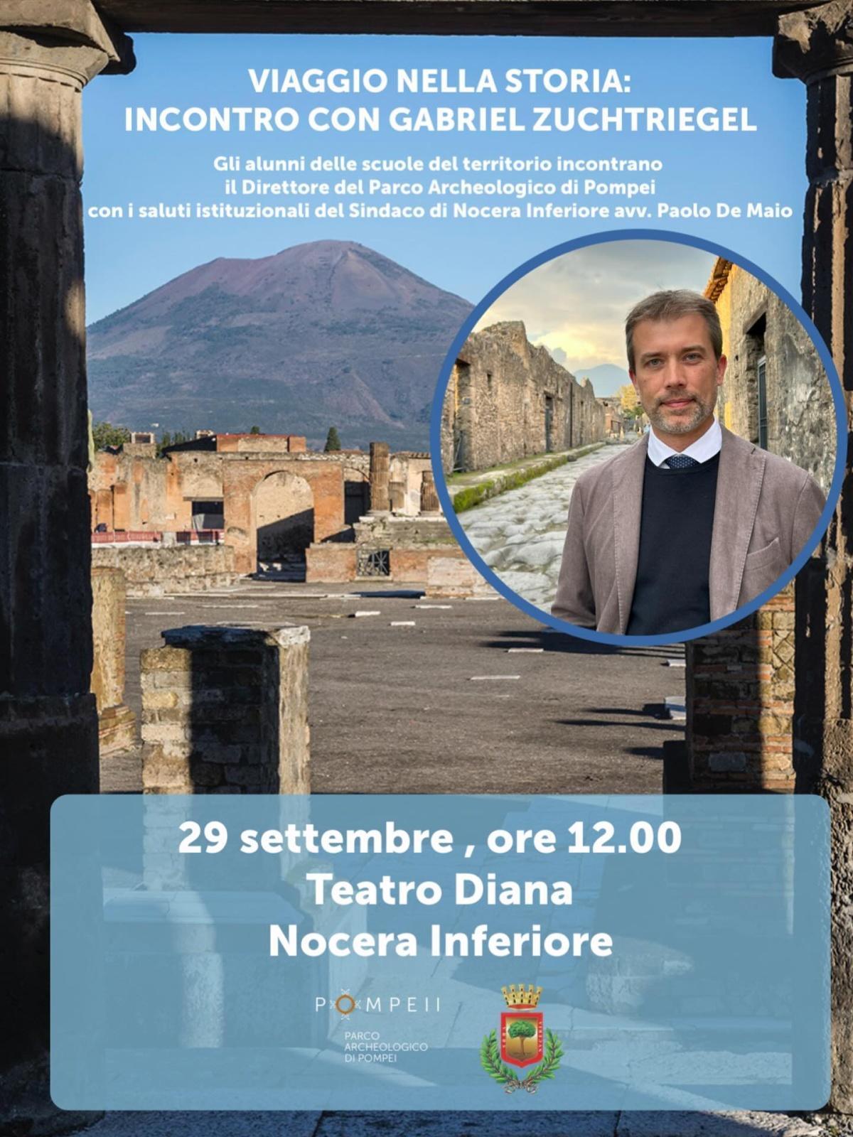 “Viaggio nella storia: incontro con Gabriel Zuchtriegel” (inizio ore 12:00)