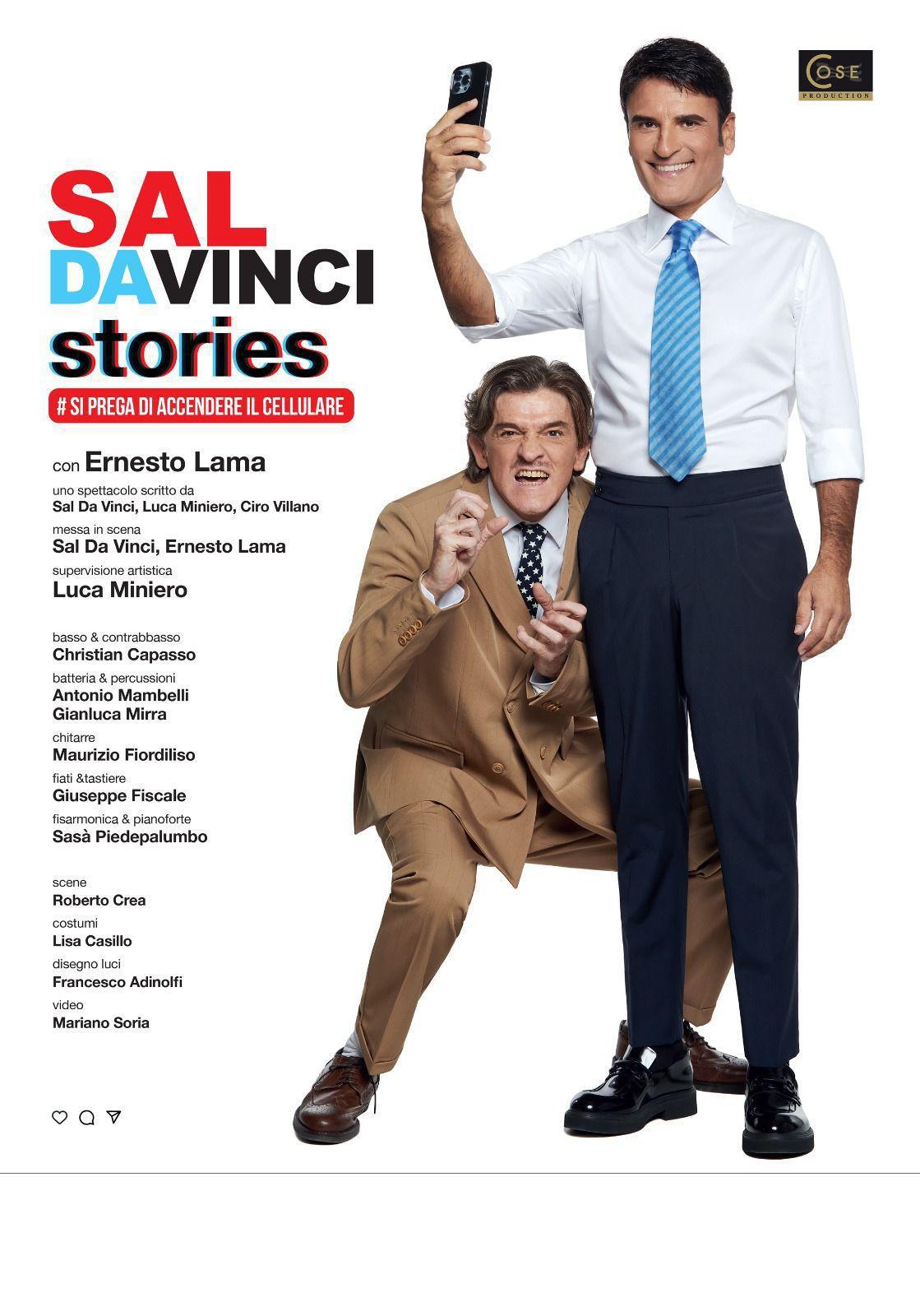 Sal Da Vinci Stories - Sal Da Vinci (inizio ore 18:00)