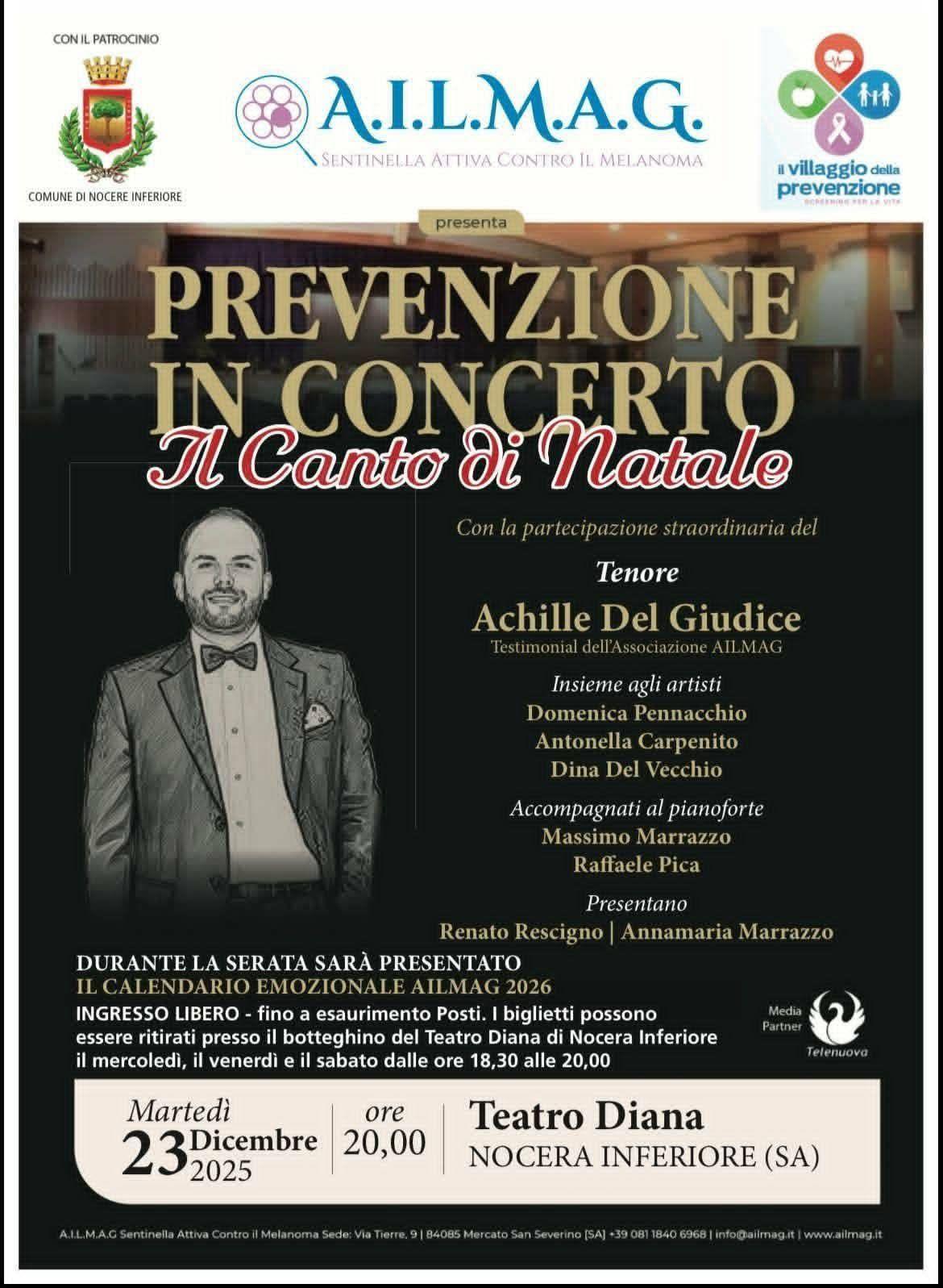 Prevenzione in Concerto - Il Canto di Natale (inizio ore 20:00)