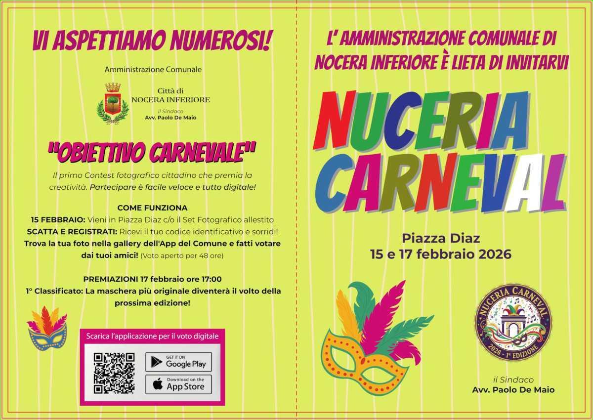 "Obiettivo Carnevale" Il primo Contest fotografico cittadino che premia la creatività