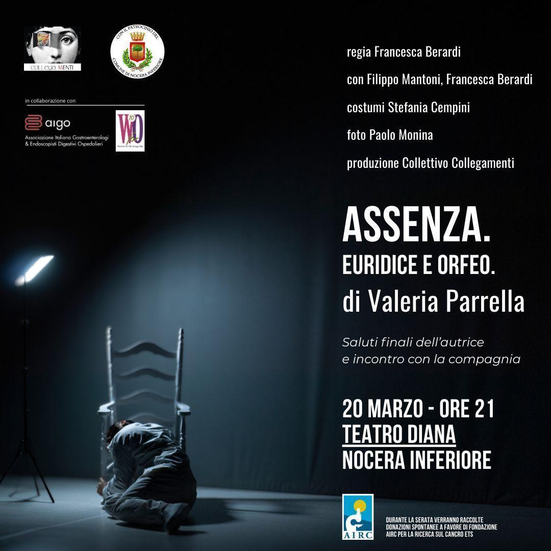 ASSENZA. Euridice e Orfeo. (inizio ore 21.00)