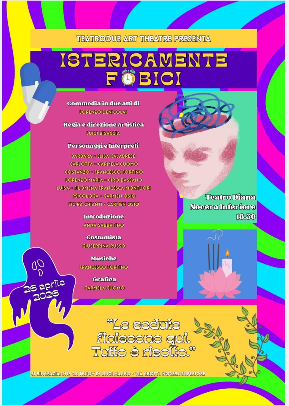 "Istericamente Fobici" (inizio ore 18:30)