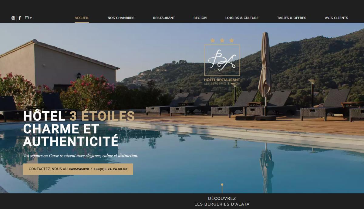 Les Bergeries d'Alata***