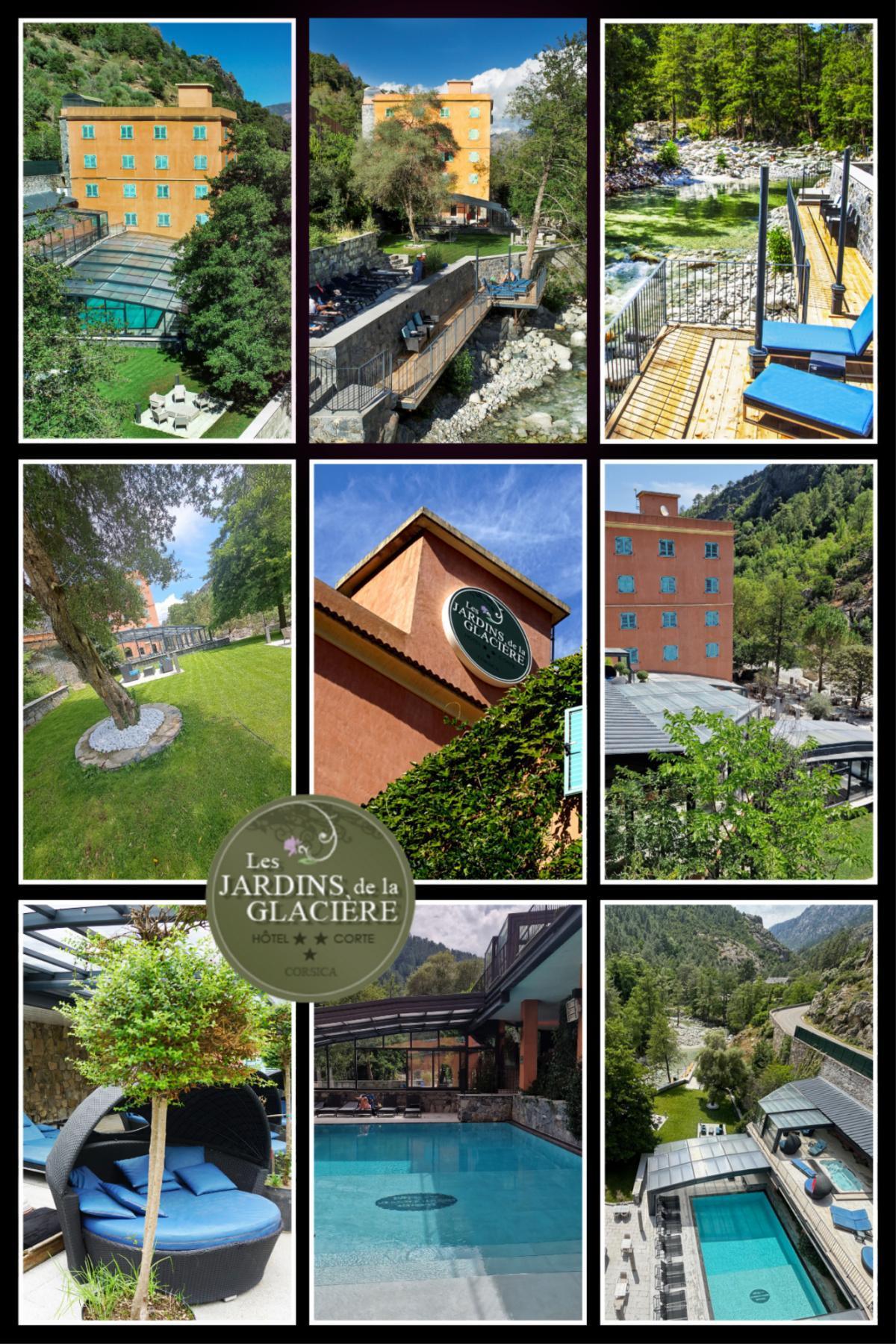 Hôtel Les jardins de la glacière***
