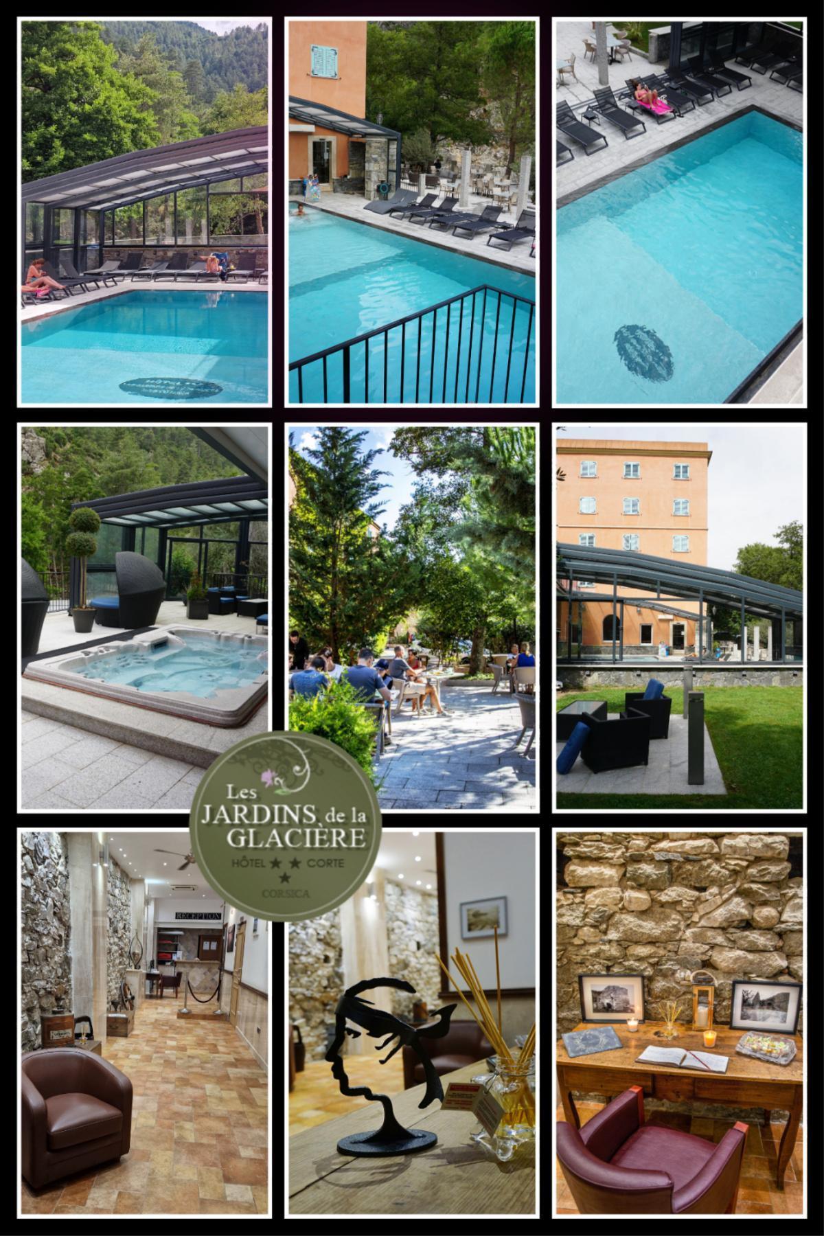 Hôtel Les jardins de la glacière***