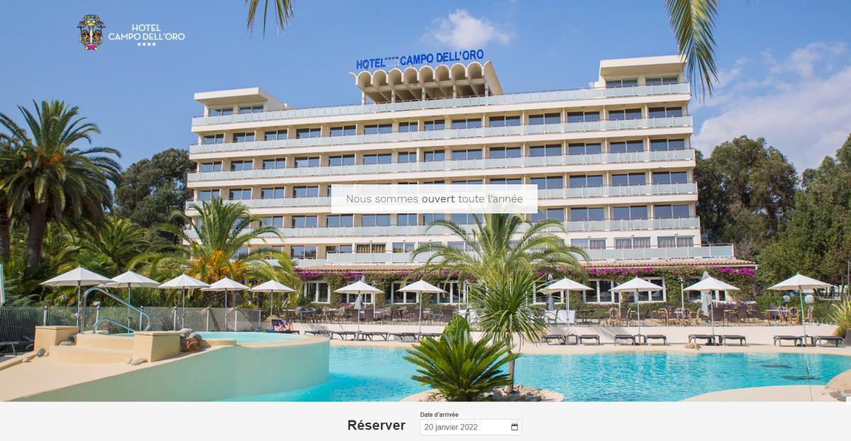 Hôtel Campo Dell'Oro****