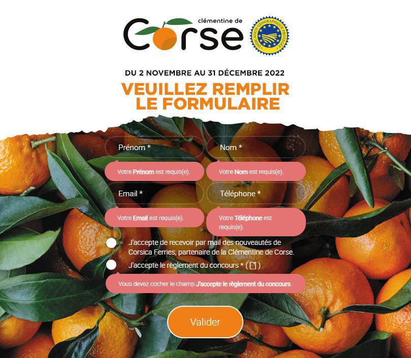 LA CLÉMENTINE DE CORSE IGP LA CLÉMENTINE DE CORSE IGP