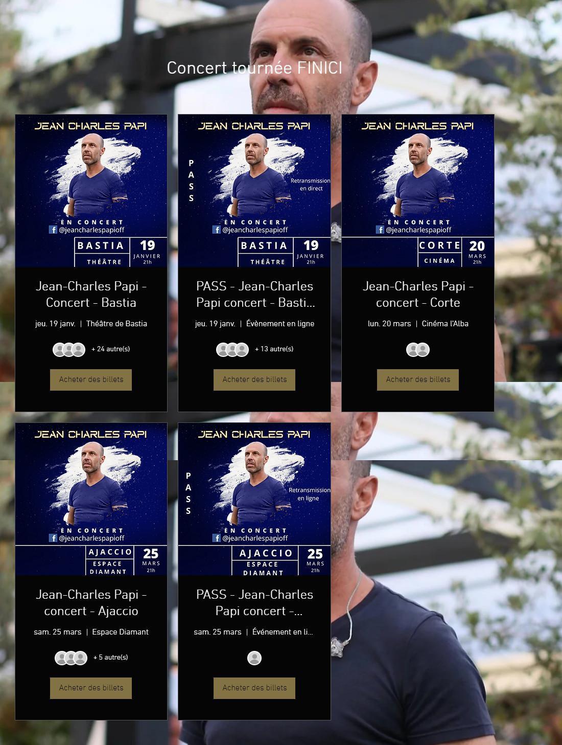 Jean-Charles Papi | Nouvel Album Jean-Charles Papi | Nouvel Album