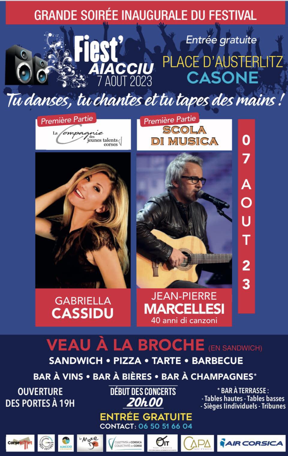 FIEST'AIACCIU 2023 - C'EST DEMAIN FIEST'AIACCIU 2023 - C'EST DEMAIN
