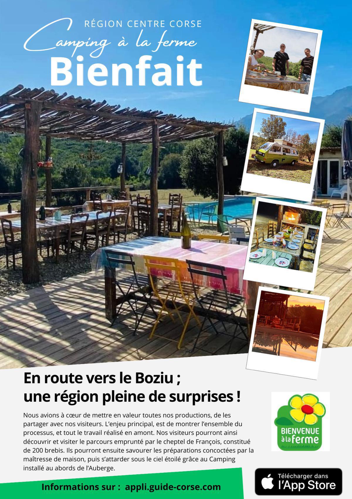 Camping à la ferme | Boziu 