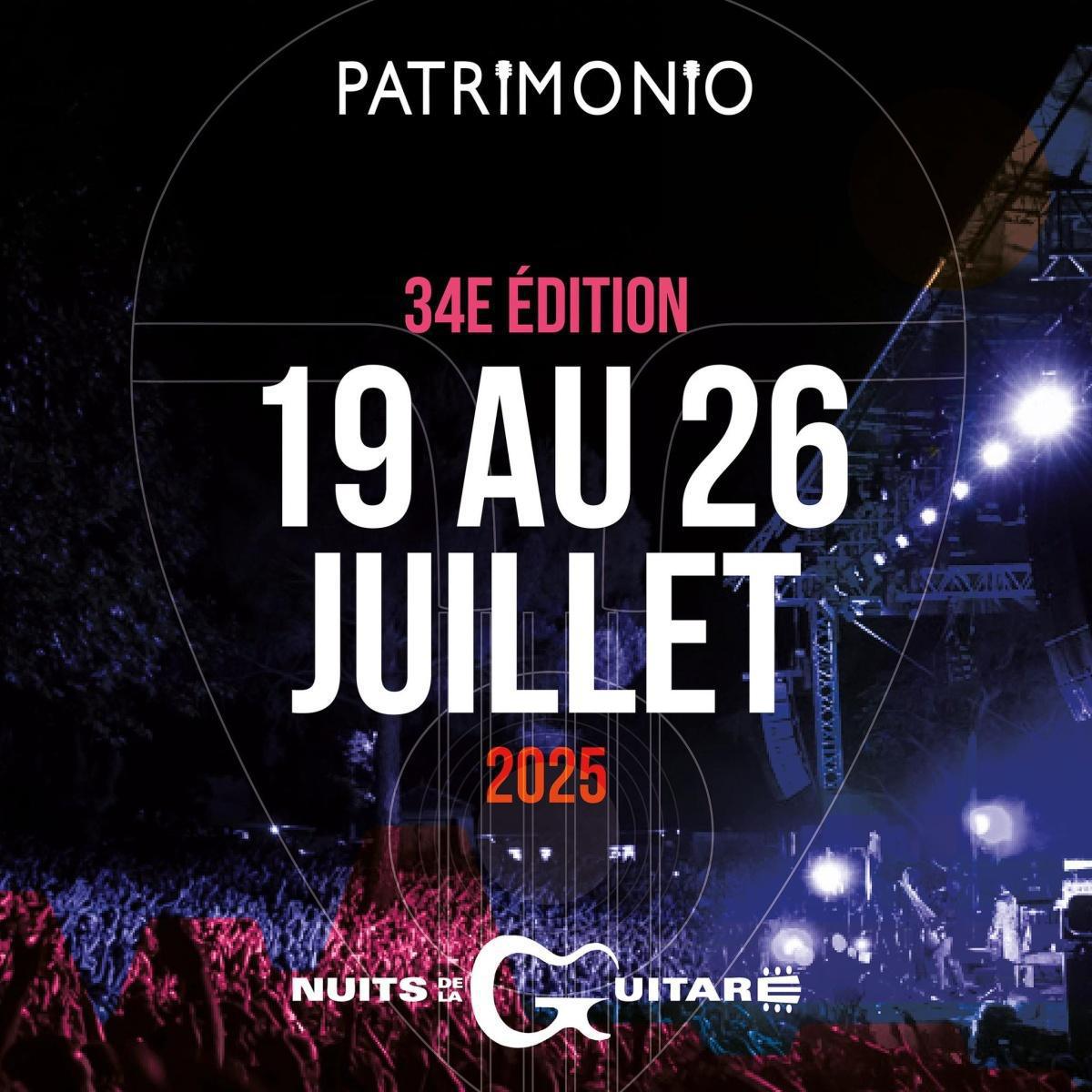 Les Nuits de la Guitare | 34 ème Édition Les Nuits de la Guitare | 34 ème Édition