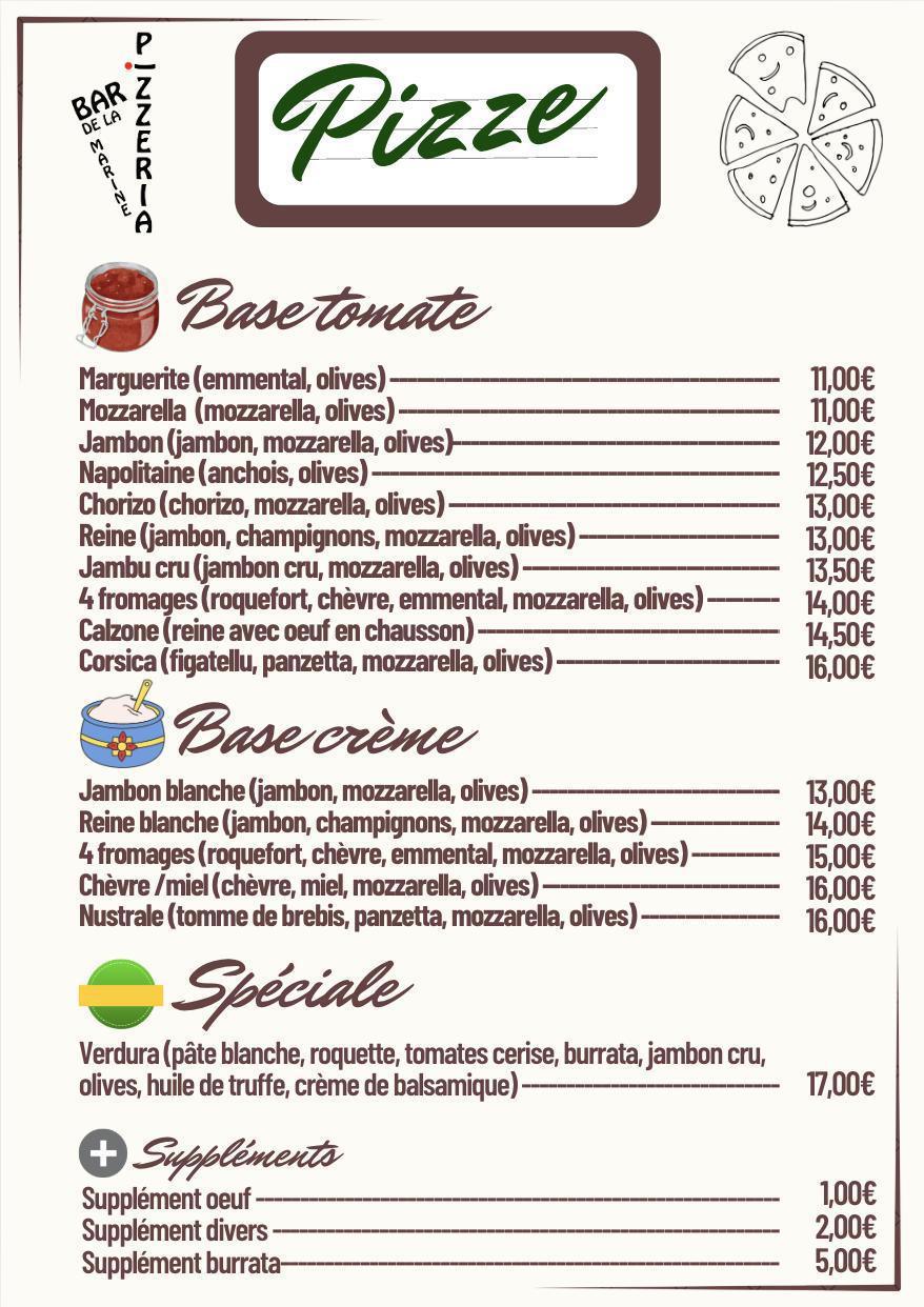Bar Pizzeria de la Marine