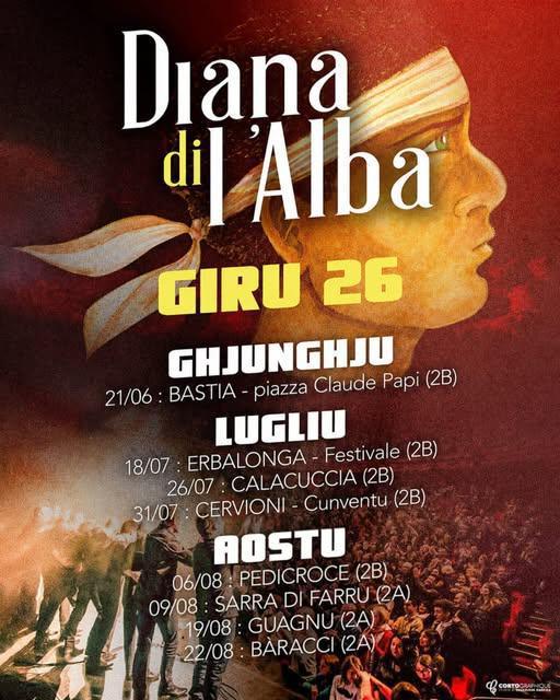 Diana di l'Alba | Giru 2026 Diana di l'Alba | Giru 2026