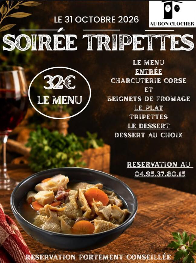 Soirée Tripettes à Canari Soirée Tripettes à Canari