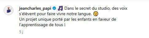 Un joli projet arrive...Jean Charles Papi