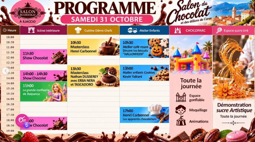 Salon du Chocolat | Ajaccio