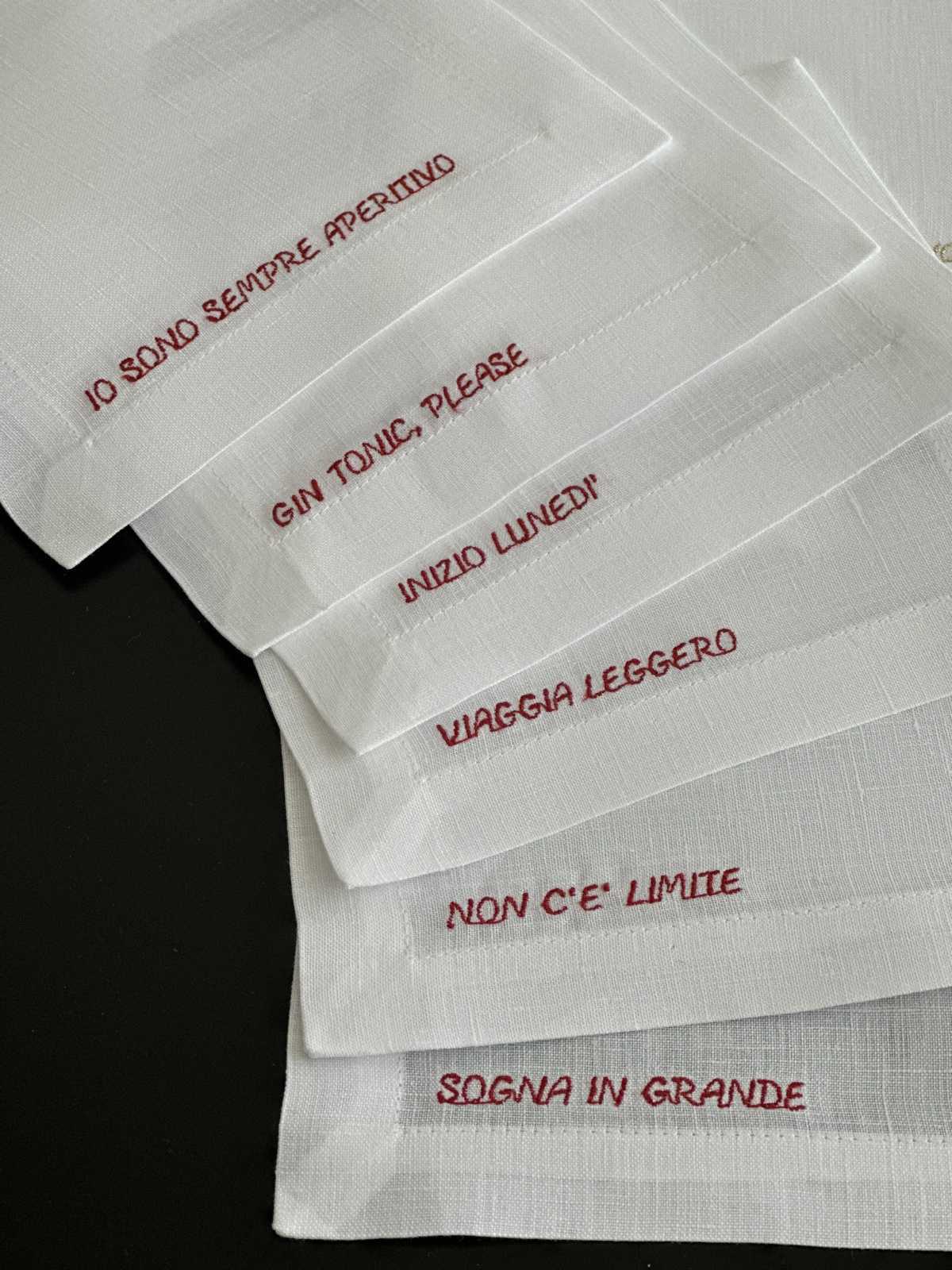 Tovaglioli da Aperitivo - Cocktail Napkins