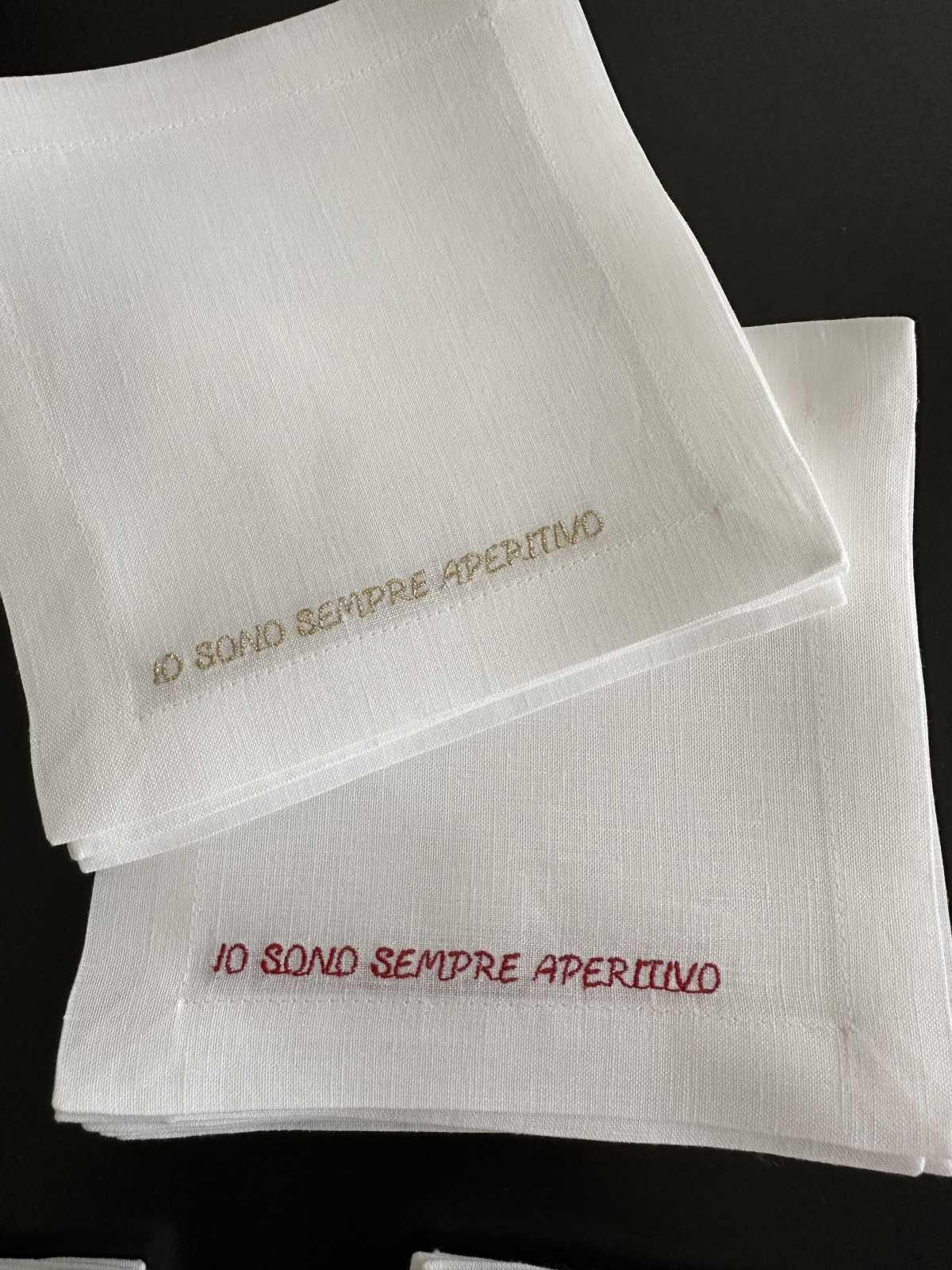 Tovaglioli da Aperitivo - Cocktail Napkins