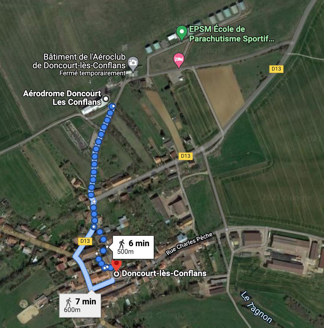 LFGR Doncourt Les Conflans ⛽️ H24 Total - 🛏 🍴 < 2 km 