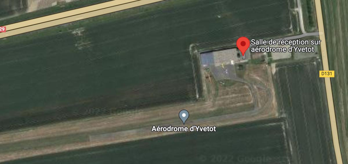 Salle de l'Aérodrome 🛩 LFYV YVETOT BAONS LE COMTE