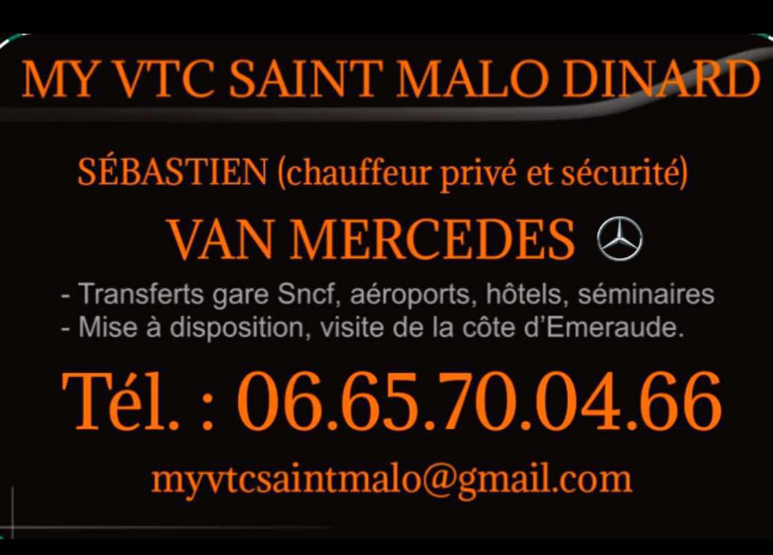 MY VTC SAINT MALO DINARD MY VTC SAINT MALO DINARD