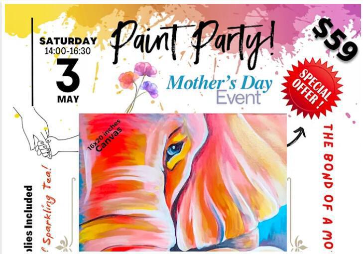 PRE-MOTHER'S DAY PAINT & SIP