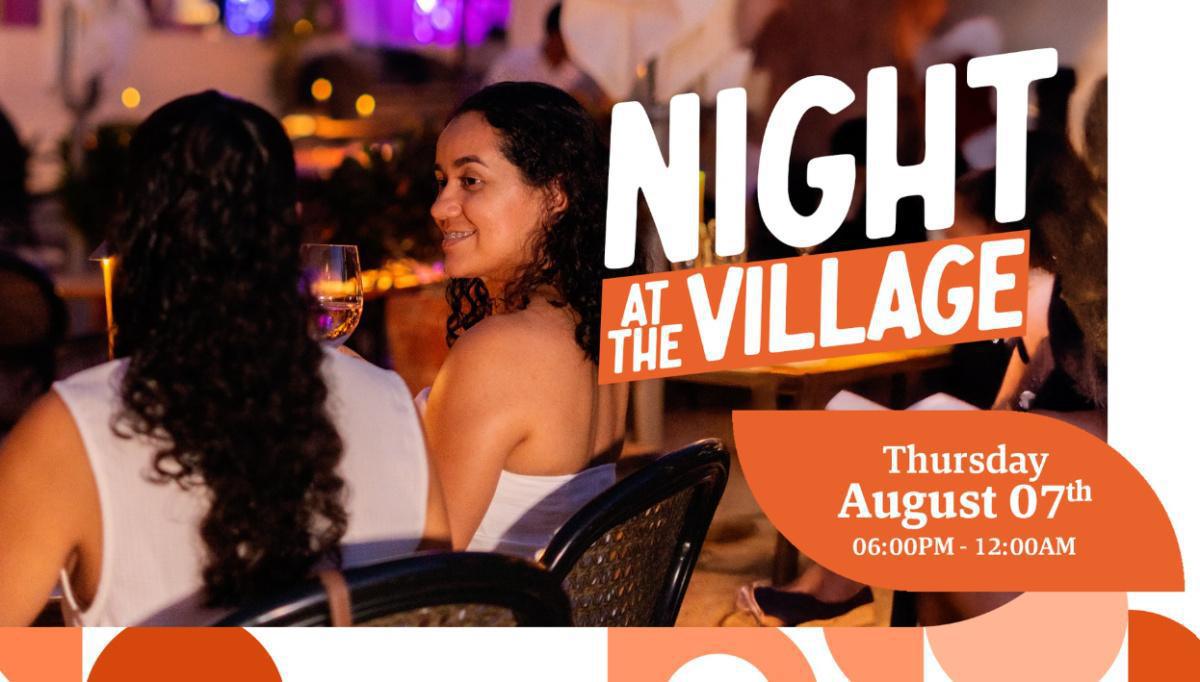 NIGHT AT THE VILLAGE