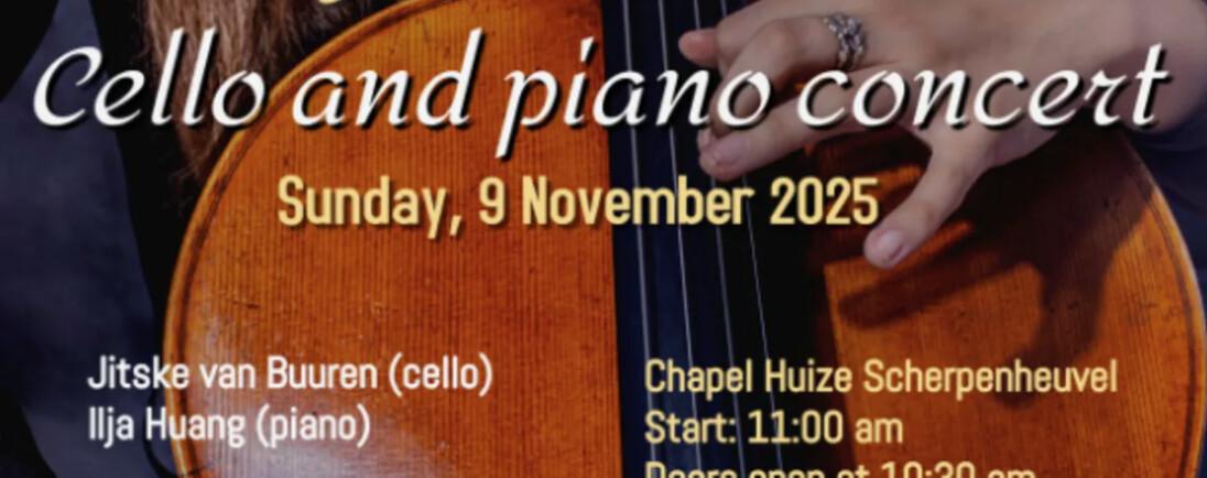 CELLO & PIANO CONCERT: SONGS WITHOUT WORDS