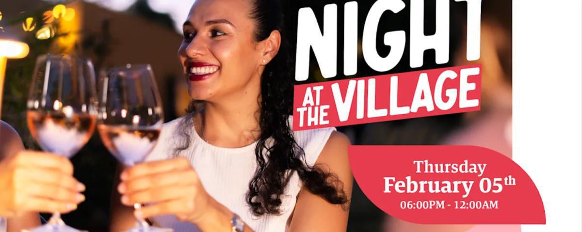 NIGHT AT THE VILLAGE