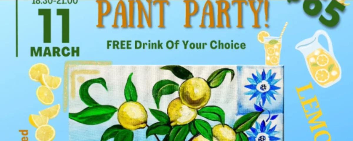 PAINT & SIP PARTY - DUTCH DELIGHT EDITION