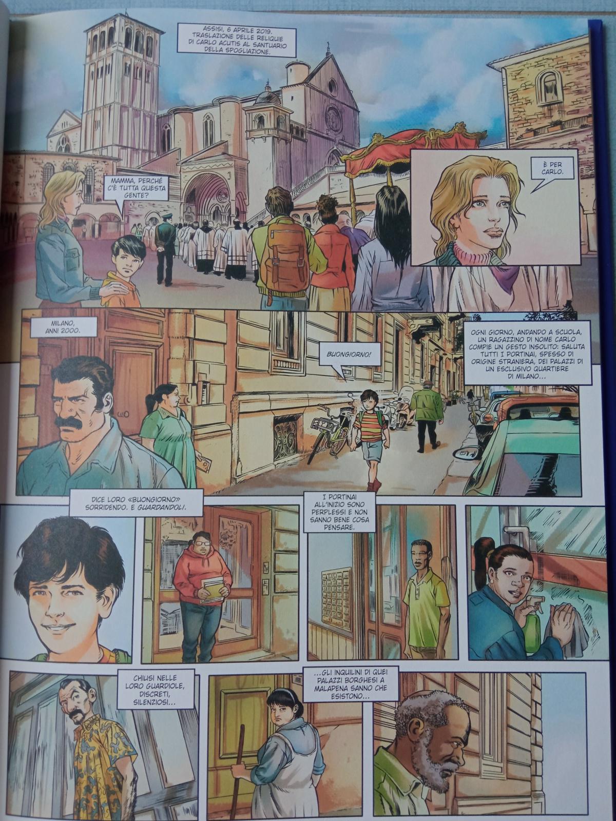 Carlo Acutis - Il Santo dei giovani - A fumetti Carlo Acutis - Il Santo dei giovani - A fumetti